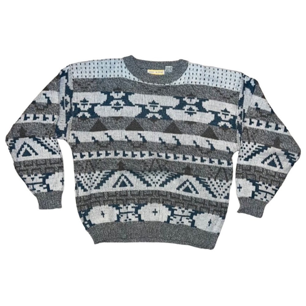 Vintage Adam Sloan EUC Knit Sweater SZ XL